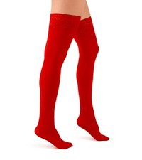 Aurellie New Sexy Warm Opaque Hold-Ups Women’s 60 Denier Lace Top Stockings