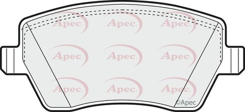 Apec brake pads front r90 - brake,