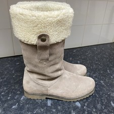 Clark’s Suede Stone Brown