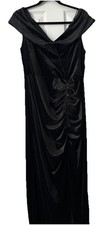 Quiz Velvet Maxi Dress UK 18
