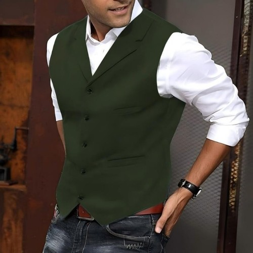 Men tweed waistcoats - tweed,