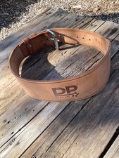 Leather Weight Lifting Belt DP