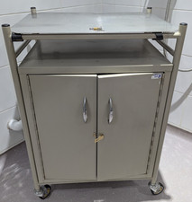 Bristol Maid Stainless Steel top Trolley cupboard Tattoo Nails Salon Chiropody