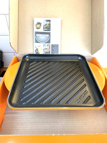 Creuset cast iron square - le,