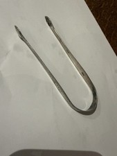 Pair of antique silver bright