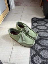 Light Green Clark’s Wallabees