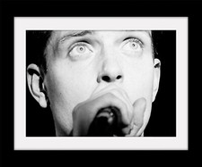 IAN CURTIS Joy Division Vintage style Print Mounted or Framed FREE POST ref401