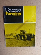 1974 POWER FARMING MAGAZINE- DECEMBER- WHITE MOTOR Co FIELD BOSS