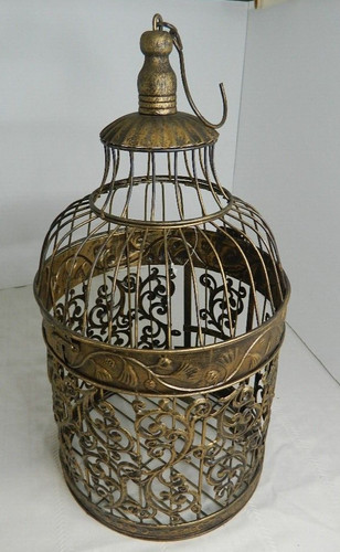 Vintage brass domed - vintage, bird