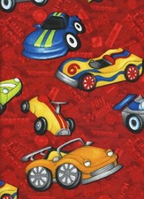 Hot Rod Cars 1 Fat Quarter