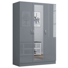 High Gloss Wooden 3 Door