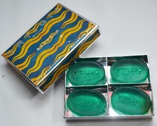 ORTIGIA SICILIA SANDALO PERFUMED GLYCERINE SOAP X 4 SAPONE ALLA  GLICERINA BOXED