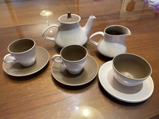 Poole pottery tea set for two