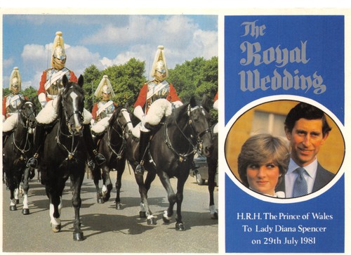 Royalty postcard royal wedding - royalty,