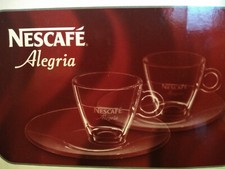Nescafe Alegria Glass Cup &