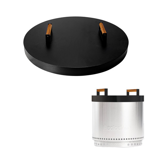 Firepit snuffer lid for solo - firepit,