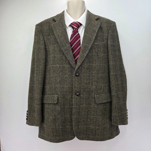 Harris tweed blazer men 40r - tweed,