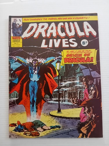 Dracula lives reprint tomb - reprint,