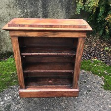 19th century Bijou Mahogany Empire Dwarf Bookcase Restoration Project