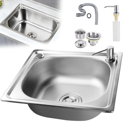 Inset kitchen stainless - kitchen, steel