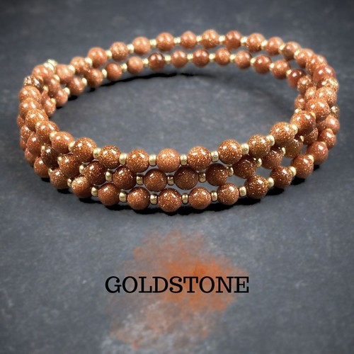 Goldstone memory wire wrap - -,