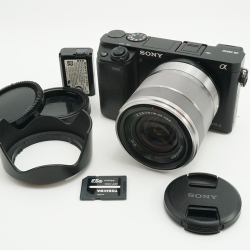 Sony alpha a6000 3mp black - 24.3mp,