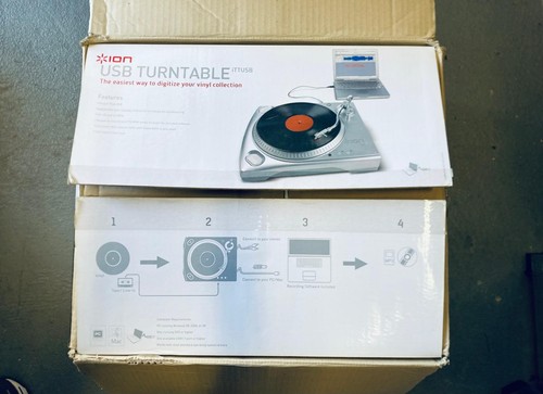 Ion ittusb turntable easiest - turntable.,