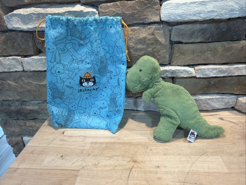 Jellycat fossilly rex - t-rex, plush