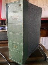 Wireless World 1951 valve radio interest