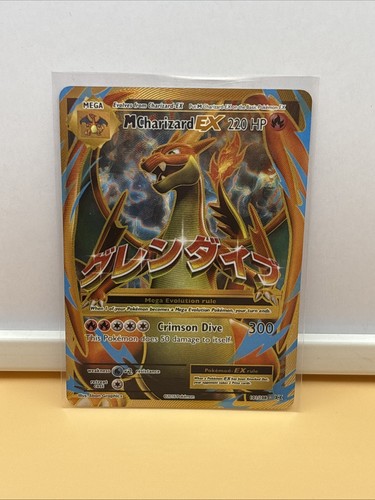 Pokémon tcg charizard ex - m,
