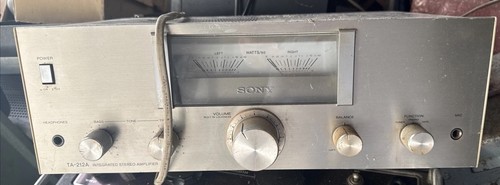 Sony 212a integrated - sony, ta-212a