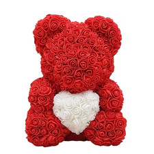 1pc 32cm Red Rose Huggy Bear |