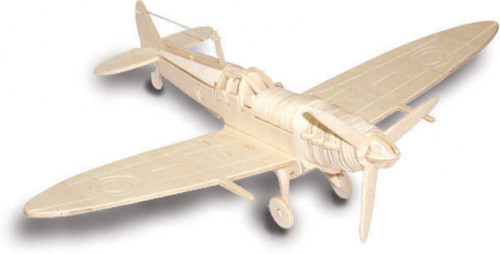 Quay spitfire wooden model - wooden,