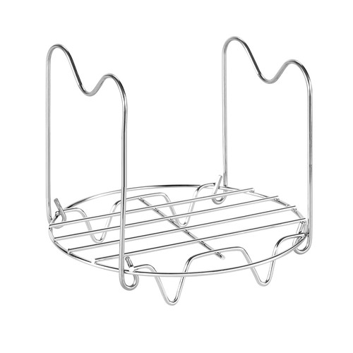 Steamer rack trivet with - steamer,