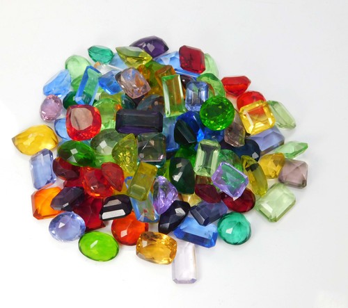 555 carat topaz mix - carat, shape