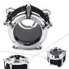 Air Cleaner Intake Filter For Harley Dyna Softail Fatboy Touring Glide FLHR FLHT