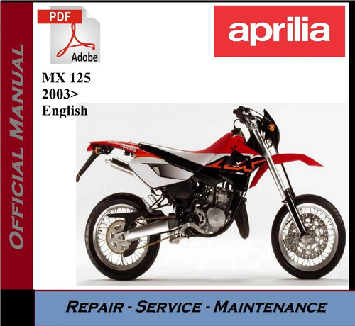 Aprilia 125 mx125 2003 - mx125,