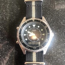 The Arnie AMW-320R Casio Quartz mens anidigi Watch Alarm Chrono new battery rare