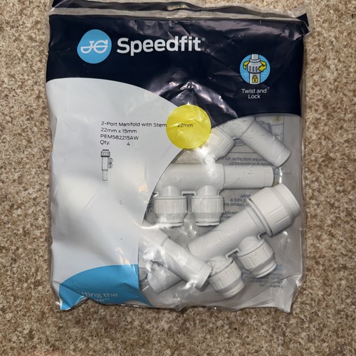 Speedfit manifold port - jg,