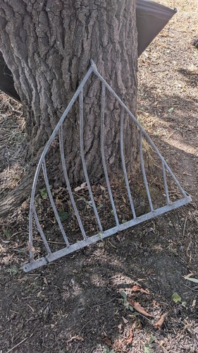 Galvanized hay bar - galvanized,