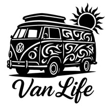 Van Life Tribal Camper Vinyl