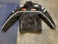 Hunter Class light weight textile motorcycle jacket chest 42" Black