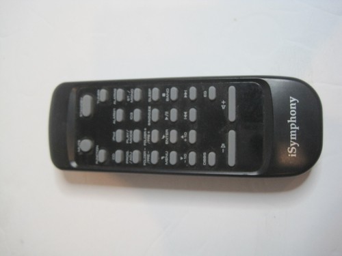 Isymphony cr8cd remote - remote, control