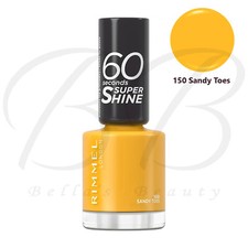 RIMMEL 60 SECONDS Nail Polish / Varnish 8ml Super Shine *CHOOSE YOUR SHADE*