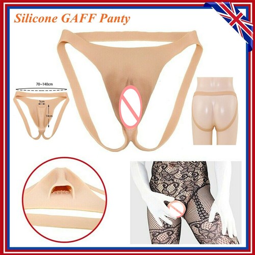 Silicone gaff panty - panty, fake