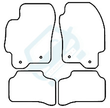 Fits Jaguar X Type 2.0/2.2ltr (DEISEL) 2001 - 2009 Tailored Car Mats