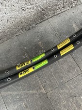 Mavic Mach 2 CD 28h RIMS GREY Tubular Tyre yellow & green label RIM#021