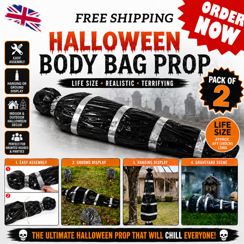 Pack halloween body - body, bag