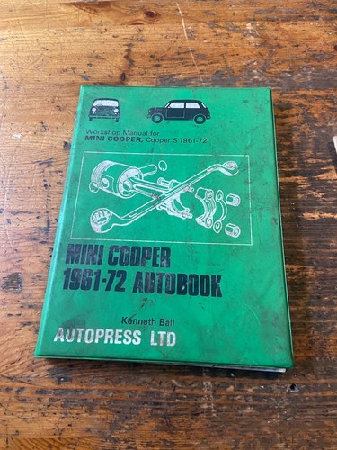 Mini cooper 1961 - cooper, autobook