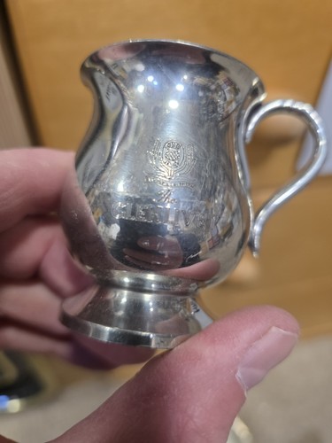 Pewter glenlivet whisky tot - pewter,